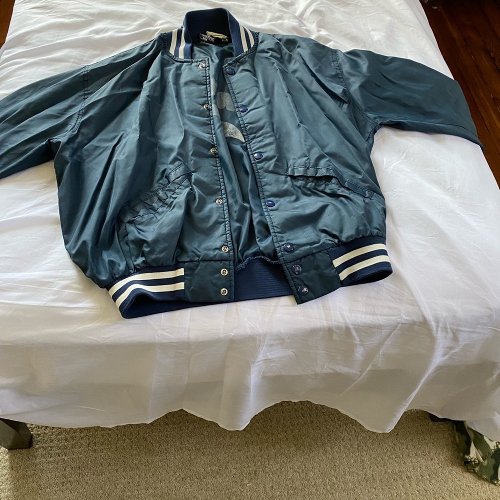 Vintage Navy Washington Senators bomber jacket